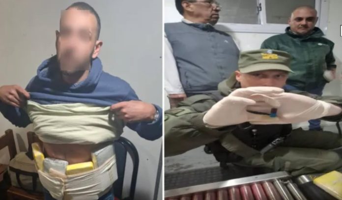 Atraparon a un hombre que viajaba en un micro de larga distancia con 4 kilos de cocaína pegados al cuerpo