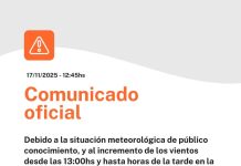 Chubut declaró una alerta roja por vientos de hasta 150 km/h: se suspendieron las clases y hay cortes de rutas