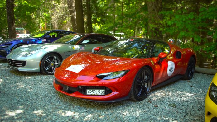 Comenzó la Ferrari Cavalcade Adventure 2025, la exclusiva caravana de autos de lujos que recorre la Patagonia
