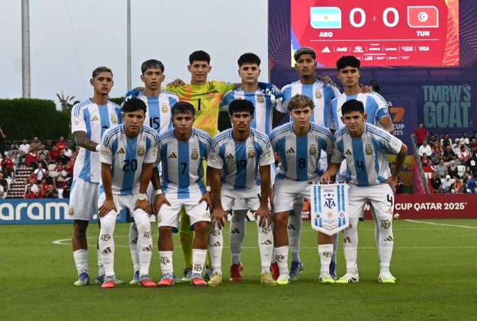 Con la clasificación asegurada a la próxima fase, Argentina supera 1-0 a Fiyi en el Mundial Sub 17