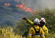 Córdoba decretó la alerta máxima de peligro por incendios forestales ante las altas temperaturas