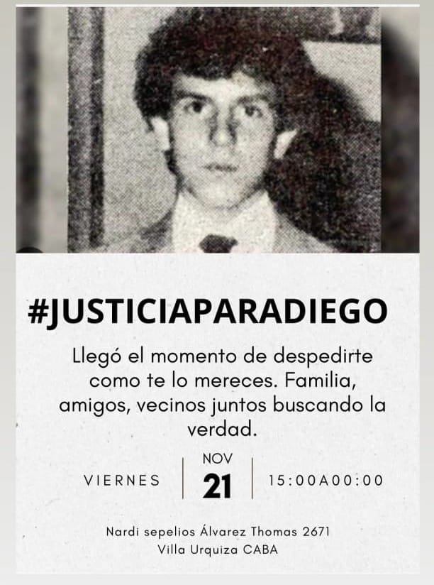 Crimen de Diego Fernández Lima: su hermano celebró que la Justicia vuelva a investigar a Cristian Graf