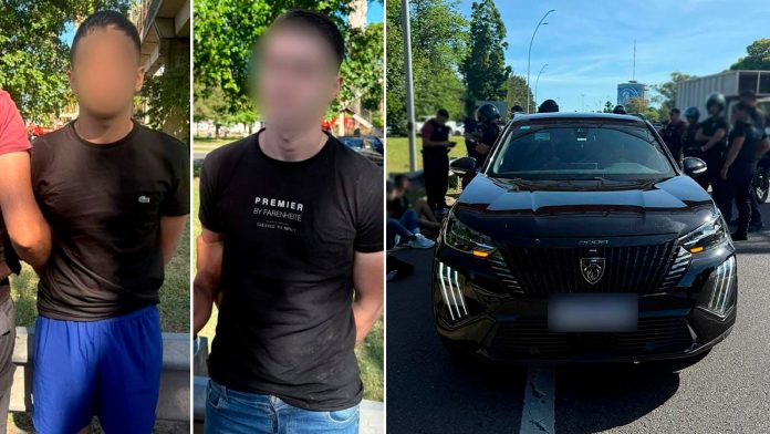 Detuvieron a dos delincuentes que iban en una camioneta robada tras perseguirlos entre Mataderos y Villa Urquiza