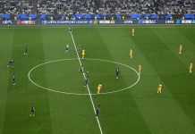 El particular método que aplicó el Atlético Mineiro de Sampaoli en el saque de la final de la Sudamericana ante Lanús: tiró la pelota al lateral