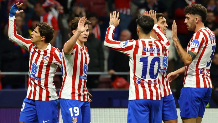 Gran jugada de Giuliano Simeone y estupenda definición de Julián Álvarez: el golazo del Atlético ante Union Saint-Gilloise