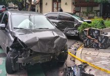 Madrugada de accidentes en la Ciudad de Buenos Aires en medio de la fuerte tormenta