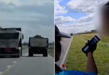 “No me di cuenta”: la insólita excusa de un camionero por un adelantamiento peligroso en la Ruta Nacional 5