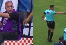 “¡Roja al del carrito!”: la insólita escena que se vivió en el partido de Godoy Cruz que definió su descenso a la Primera B Nacional