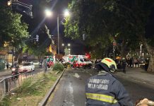 Tragedia en Monserrat: murieron dos personas y hay dos heridos de gravedad tras un fuerte choque