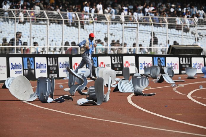 Detuvieron al principal organizador del evento de Lionel Messi en Calcuta tras los incidentes en el estadio