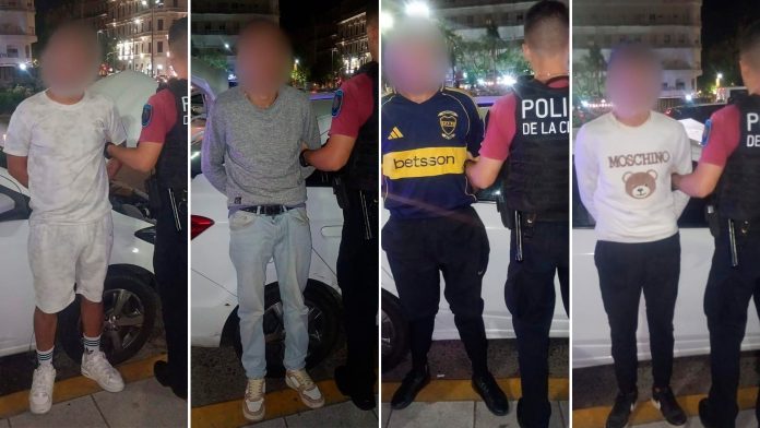 Merodeaban la zona de joyerías de Once pero los atrapó la Policía antes de que pudieran dar el golpe