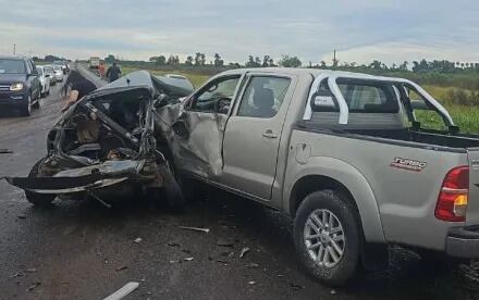 Murió un sargento del Servicio Penitenciario Provincial de Chaco en un choque múltiple en la Ruta Nacional 16