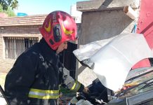 Video: un violento accidente en Córdoba terminó con una embarazada de cinco meses hospitalizada