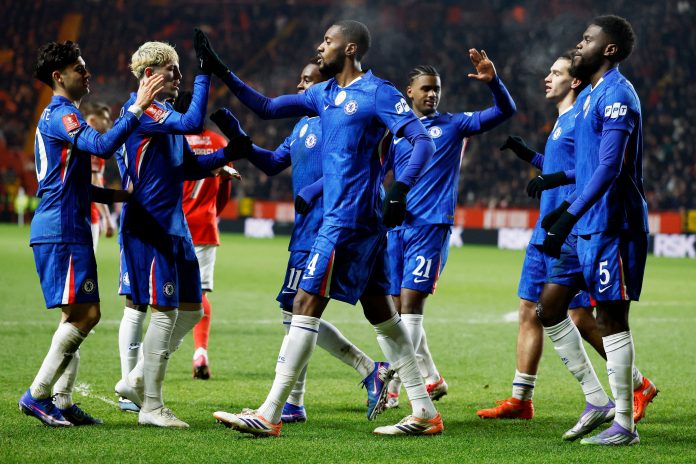 El gol de Enzo Fernández que sentenció la goleada del Chelsea por la FA Cup en el debut del nuevo entrenador