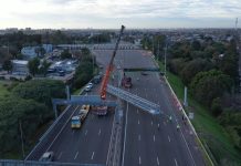 Cerraron temporalmente las autopistas 25 de Mayo y Perito Moreno