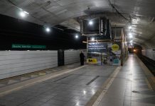 Otra estación de la línea D del subte cerrará sus puertas por obras de renovación