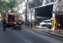 Se incendió un edificio en Constitución: hay 70 evacuados y cuatro traslados al hospital