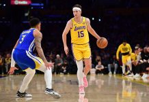 “Vi a Bron hacer una jugada increíble y pensé que no pertenecía a ese nivel”: Austin Reaves y el recuerdo de su llegada a los Lakers