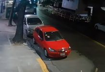 Violento choque en Caballito: un colectivero se quedó dormido y chocó contra tres vehículos y un contenedor