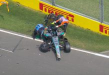 Andrea Kimi Antonelli destrozó su Mercedes en la última práctica del Gran Premio de Australia de la Fórmula 1