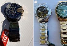 Casio, Rolex y Diesel: Aduana secuestró más de 26 mil relojes truchos valuados en casi mil millones de pesos