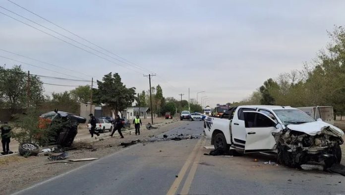 Confirmaron que el conductor que mató a dos policías en un choque en Neuquén estaba alcoholizado