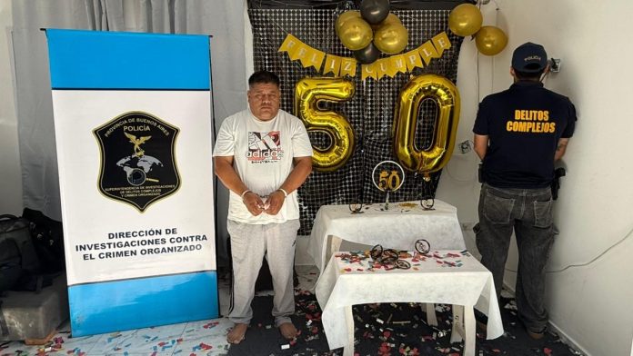 Cumpleaños poco feliz: atraparon al líder de un clan narco de La Plata mientras celebraba sus 50 en una quinta