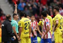 Discutió con su rival y le pellizcó los testículos: la insólita expulsión en la victoria del Atlético Madrid sobre Getafe
