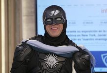 El Argentino, el superhéroe que recorre hospitales y zonas de desastre para acompañar a niños y familias