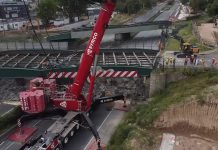 La autopista Dellepiane está cerrada durante el fin de semana largo por la construcción de puentes