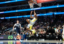 La espeluznante lesión antes de una volcada que dejó horrorizados a los jugadores de la NBA: “Le falló la pierna”