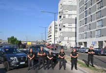 La Policía custodia los edificios evacuados tras el derrumbe en Parque Patricios: se iniciarán los trabajos de apuntalamiento