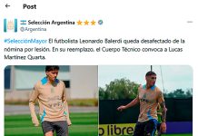 Lionel Scaloni citó a un jugador del fútbol local para los amistosos de la Selección tras la baja de uno de los convocados por lesión