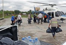 Llegan los helicópteros a Tucumán para reforzar asistencia sanitaria y provisión de alimentos