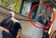 Locura en Rosario: se atrincheró en su empresa en reclamo de una deuda, se prendió fuego e hirió a dos policías