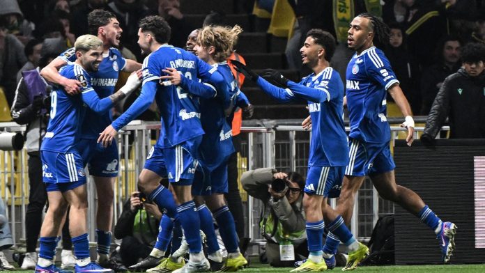 Los dos goles de Joaquín Panichelli para el triunfo del Racing de Estrasburgo antes de sumarse a la Selección