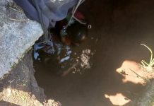 Rosario: rescataron a un hombre que cayó en un pozo que se abrió en el patio de su casa