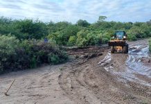 Se produjeron graves inundaciones por la crecida del Rio Dulce en Santiago del Estero y varias familias debieron evacuar
