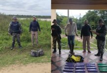 Una lancha paraguaya arrojó en las costas del río Bermejo una carga de marihuana valuada en $58 millones