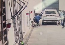 Violenta entradera en Rosario: le dispararon a un policía en el cuello y le robaron el patrullero para huir