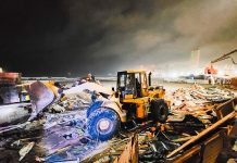 Desalojaron “La Saladita” de la playa Bristol en Mar del Plata