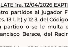 La fuerte sanción a Marcos Rojo por su expulsión en el clásico ante River: la durísima postura que tomaría Racing con el defensor