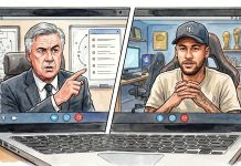 La lista de condiciones que Carlo Ancelotti le puso a Neymar para convocarlo con Brasil al Mundial
