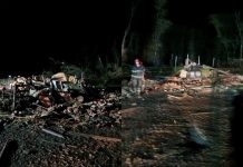 Un tornado azotó a Las Flores, generó destrozos y gran parte de la ciudad quedó a oscuras