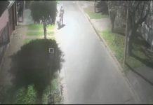 Una pareja robó caños de cobre usando un carrito para bebé y provocaron alarma por posibles fugas de gas