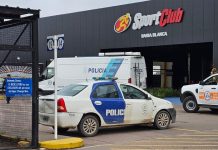 Conmoción en Bahía Blanca: un hombre se apoyó sobre una pared falsa de un gimnasio, cayó al vacío y murió