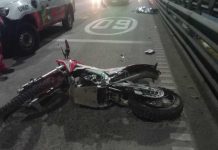 Un motociclista de 41 años murió tras un choque con un auto en la autopista 9 de Julio