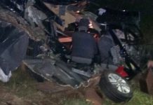 Una pareja de jubilados murió en un violento choque frontal entre un auto y un camión sobre la Ruta 12