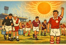 12 goles, 40° C, un arquero descompensado y un delantero con un tumor cerebral: “la Batalla de Lausana” entre Suiza y Austria en 1954