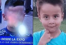 Descartaron que el niño filmado en la Expo de Paraguay sea Loan Peña